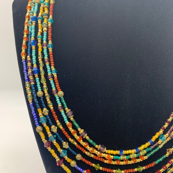 Michal Golan`Colorful Beaded Necklace - Picture 2 of 3